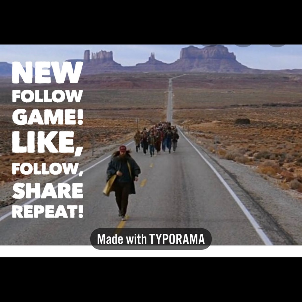 NEW FOLLOW GAME!! - Picture 1 of 2